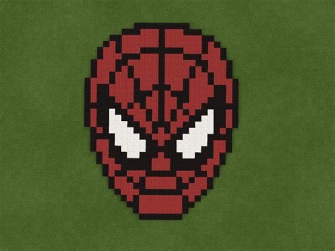 P Xelado Spiderman Pixel Art Easy Pixel Art Pix Art | The Best Porn Website