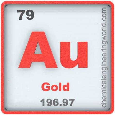 Gold Element Properties and Information - Chemical Engineering World