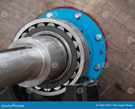 Stainless Steel Roller Bearing Stock Photo - Image of drive, close ...