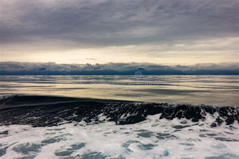 Sea during a Storm. Raging Wave in the Ocean Stock Photo - Image of ...