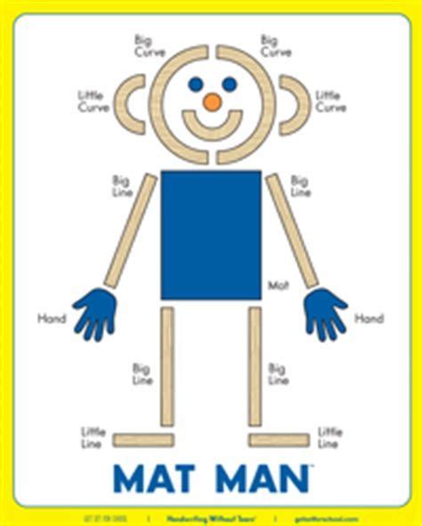 Image result for mat man printable pre k | Handwriting without tears, Mat man, Preschool writing