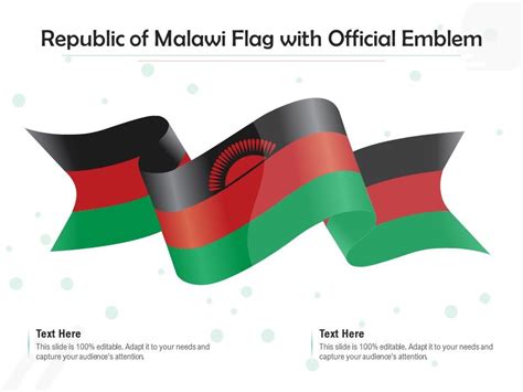 Republic Of Malawi Flag With Official Emblem | Presentation Graphics | Presentation PowerPoint ...