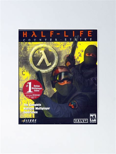 "Half-Life: Counter-Strike | Sierra Box Art 2000" Poster for Sale by ...