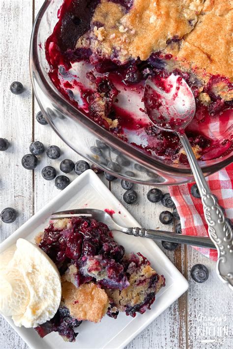 Easy Blueberry Cobbler (Made with Bisquick) - Granny's in the Kitchen