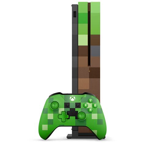 Restored Microsoft Xbox One S 1TB Console Minecraft Edition ...