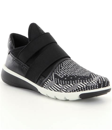 Lyst - Ecco Women´s Intrinsic 2 Band Slip-on Sneakers in Black