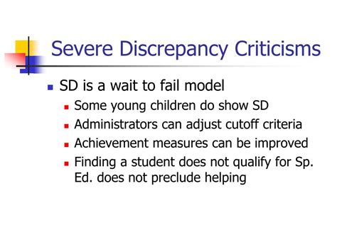 PPT - Integrating Response to Intervention and Severe Discrepancy: Best ...