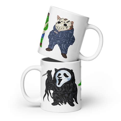 NAFO Halloween Characters Mug – North Atlantic Fella Organization