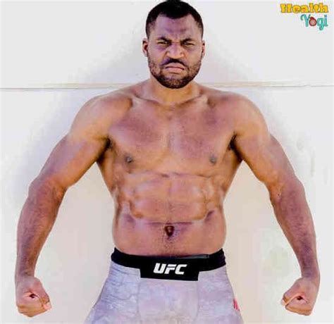 Francis Ngannou Workout Routine And Diet Plan - Health Yogi