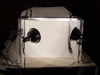 DIY Light Tent | Small clamp lamps lighting interior of the … | Flickr