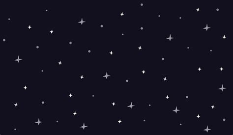 Dark night sky background illustration with sparkling stars. Perfect for wallpaper decoration or ...