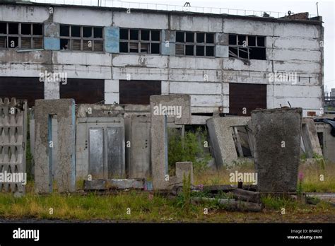 vorkuta coal mines arctic russia Stock Photo - Alamy