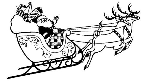 6 Best Images of Christmas Sleigh Clip Art Printable - Santa Claus Sleigh Clip Art, Vintage ...