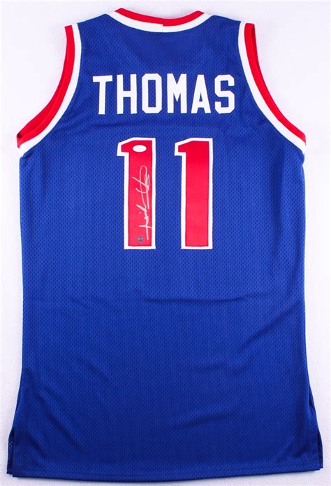 Isiah Thomas Signed Pistons Jersey (JSA COA) | Pristine Auction