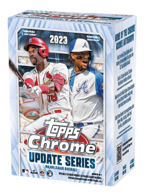 2023 Topps Chrome Updates Baseball Blaster Box Trading Cards - Walmart.com