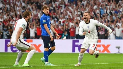 Euro 2020, Italy vs England: Luke Shaw scores the fastest-ever goal in final of a European ...