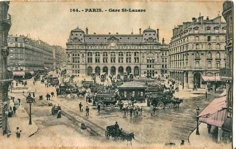 Viajes ferroviarios de ayer, hoy y mañana: Gare Saint-Lazare, la estación impresionista de París