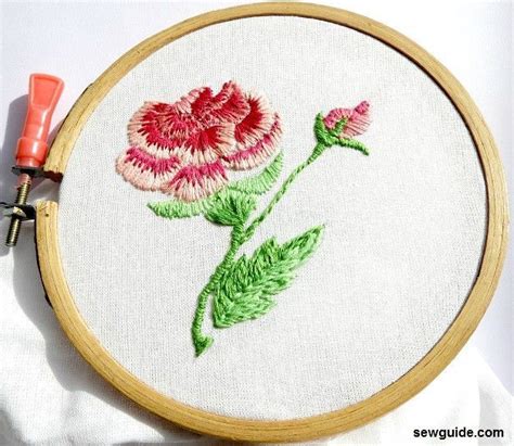 12+ Tremendous Ribbon Flowers Red Roses Embroidery Ideas | Rose embroidery, Embroidered roses ...