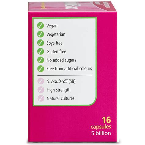 Optibac Probiotics SACCHAROMYCES BOULARDII – Heather & Rose Health Shop