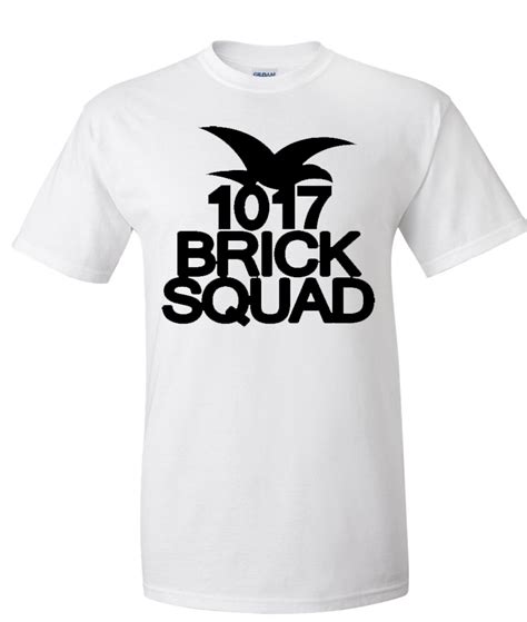 Brick Squad Records Logo Graphic T Shirt – Supergraphictees