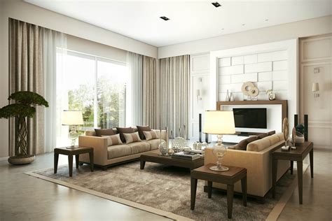 Living Room Rendering: 10 Outstanding Examples by ArchiCGI