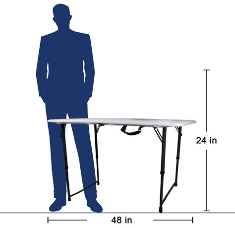 Lifetime Foldable Table 4ft 1pc