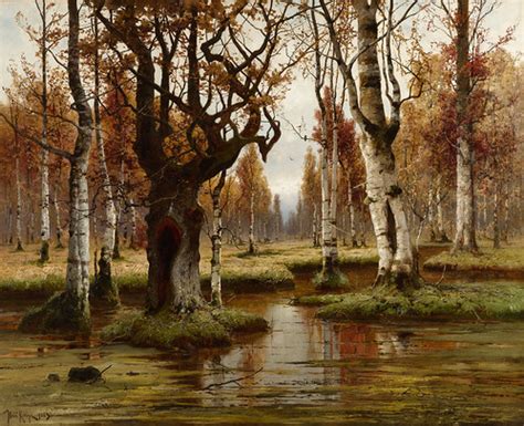 Julius Sergius von Klever - Birch Forest [1883] | Julius Ser… | Flickr