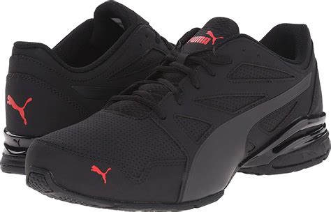 Amazon.com | PUMA Men's Tazon Modern sl-m, Black/High Risk Red, 7 D US ...