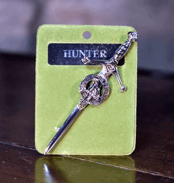 Clan Hunter Crest Kilt Pin - Clan Hunter's Official Site