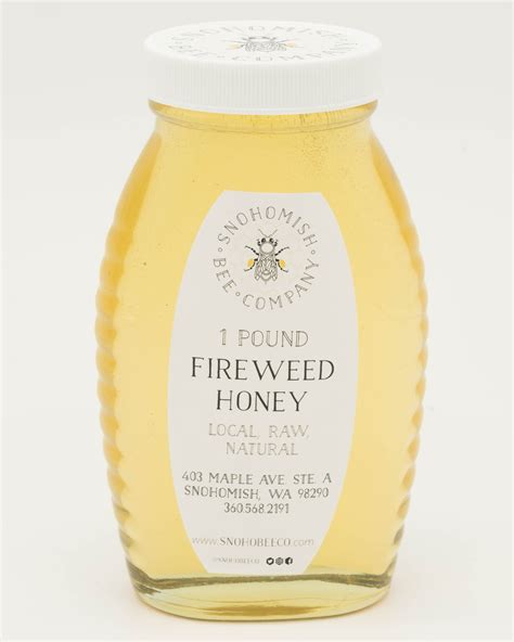 Fireweed Honey | The Snohomish Bee Company