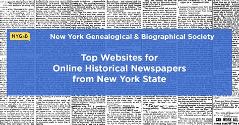 New York Historical Newspapers Online: The Complete Guide