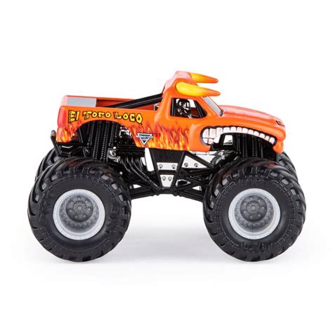 Monster Jam, Official El Toro Loco Monster Truck, Crazy Creatures Series, 1:64 Scale | Toys R Us ...