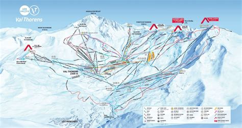 Val Thorens ski resort 2,300m - Europe's highest ski resort