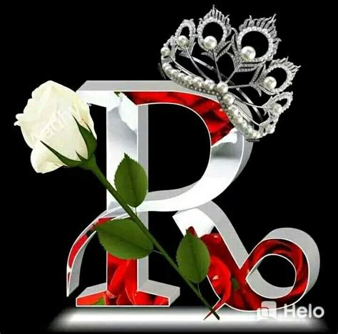 R name Letters 3d letters | Wallpaper iphone love, Flower phone ...