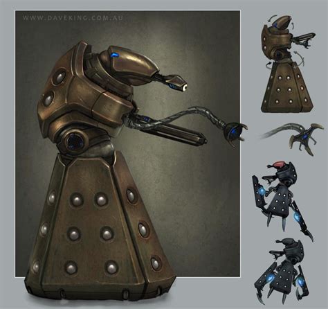 Dalek Concept Art | Doctor who art, Dalek, Doctor who fan art