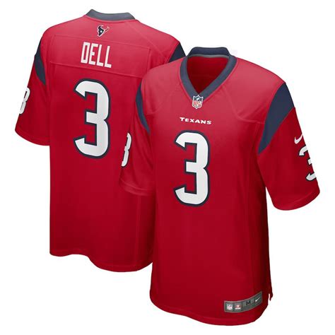 Texans Tank Dell Jersey | Football Fanzone