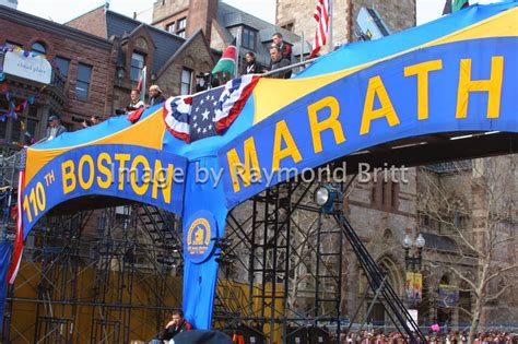 RunTri: Boston Marathon Finish Line: The Legendary End to Running's Greatest 26.2 Mile Journey