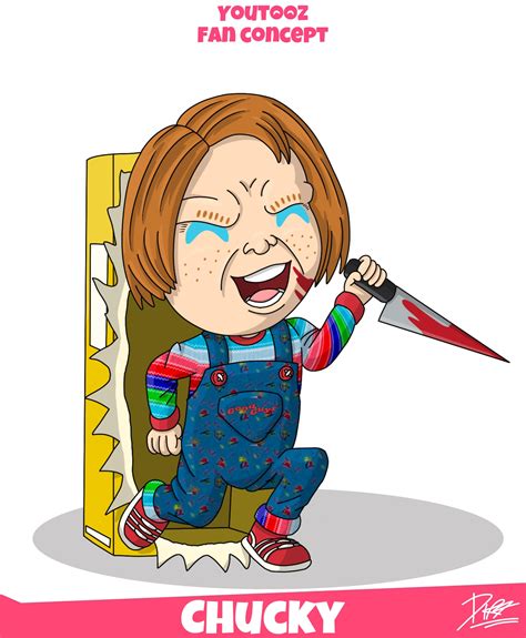 Hi, I’m Chucky, wanna play?… - Chucky figure concept : r/Youtooz