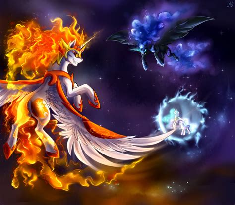 Nightmare Moon :: Starlight Glimmer :: Princess Celestia (Принцесса Селестия) :: Solar Flare ...