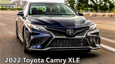 2022 Toyota Camry XLE in Blueprint Color - YouTube