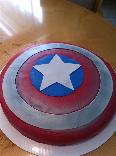 Captain America Shield - CakeCentral.com