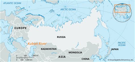 Kuban River | Russia, Map, & Facts | Britannica