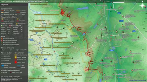 Russo-Ukraine War - 2023 - Maps