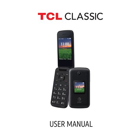 TCL CLASSIC flip phone (GSM/UMTS/LTE) User Manual