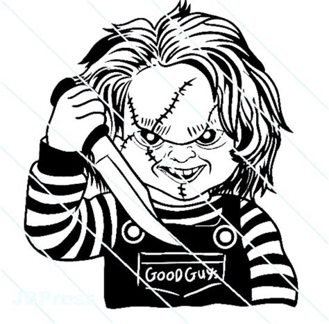 Chucky Svg Halloween Chucky Horror Movie Killer Svg Digital | Etsy