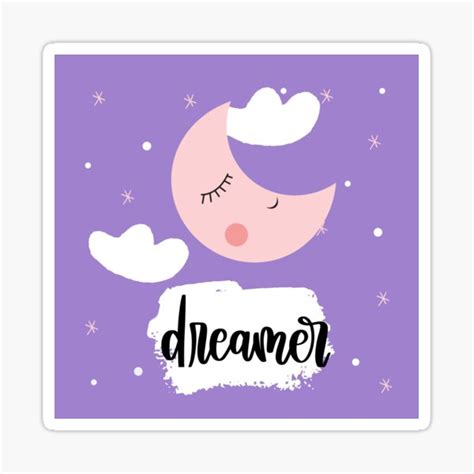 "Dreamer" Sticker by Iram-designs | Redbubble