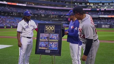 Blue Jays honor Miguel Cabrera | The Blue Jays honored Miguel Cabrera ...