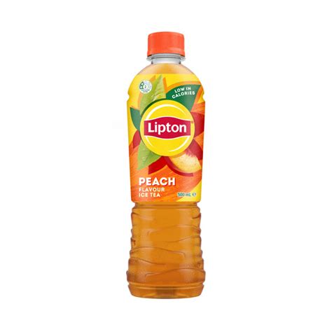 Buy Lipton Ice Tea Peach Tea Iced Tea Bottle 500mL | Coles