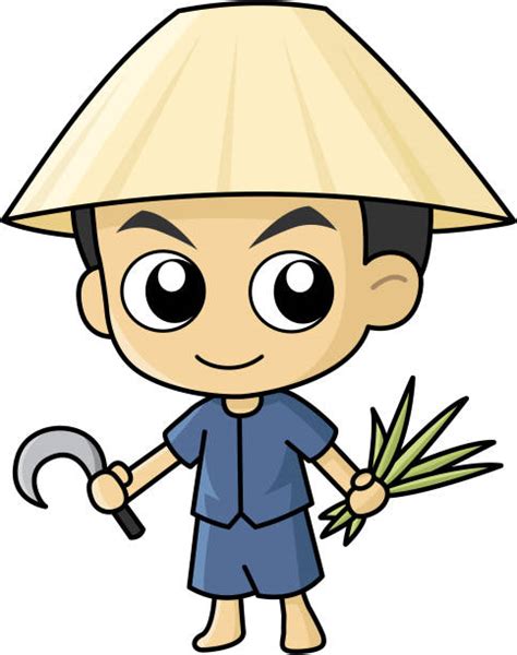 Best Rice Farmer Illustrations, Royalty-Free Vector Graphics & Clip Art - iStock