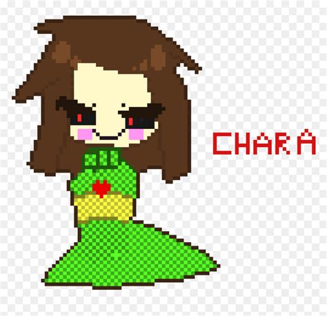 Chara Pixel Art Gallery , Png Download - Undertale Chara Killer ...